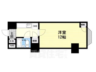 チサンマンション第7新大阪【10階】の間取り