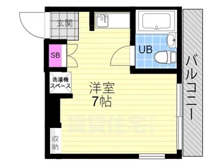 リエス東堀川【8階】の間取り