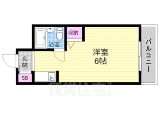 ドミトリーインテリジェンス【2階】の間取り