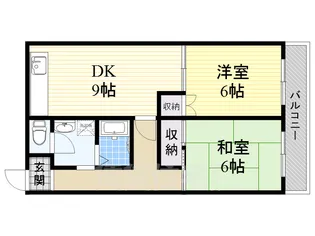 ドリームスクエア【2階】の間取り