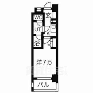 meLIV鶴舞(旧アーデン鶴舞)【13階】の間取り