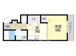 ユーベル1【3階】の間取り