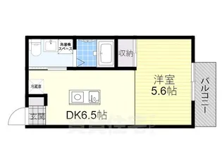 ステイザパークフロント津久野【3階】の間取り