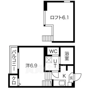 Residence Lisa【1階】の間取り