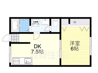 アメニティ新大宮【2階】の間取り