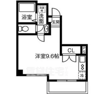 リエス千代田橋【2階】の間取り