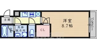 フジパレス夙川江上町【2階】の間取り
