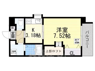GRACE FORT TATUMI【3階】の間取り