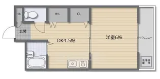 マツダ21天美【2階】の間取り