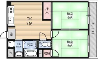ツインナーク【3階】の間取り