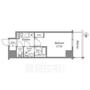 エスリード金山エクセア【2階】の間取り