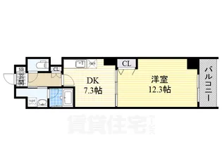 BSレジデンス栄(旧グランルージュ栄【9階】の間取り