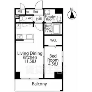 GRANDUKE代官町reverso【2階】の間取り