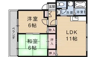 グランシャリオF棟【1階】の間取り