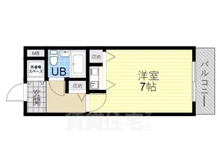 ビューキャッスル【3階】の間取り