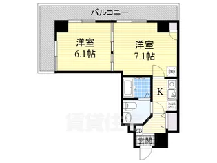 La Douceur新栄【10階】の間取り
