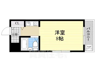 1Kの間取り画像