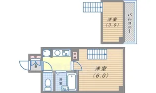 エステムコート神戸西【9階】の間取り