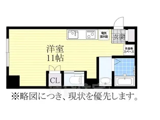 パールナッツ【6B号室】の間取り