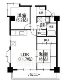 ジュネス21【2階】の間取り