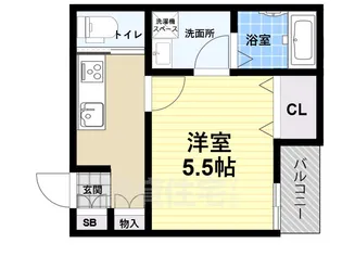 甲清マンション【2階】の間取り