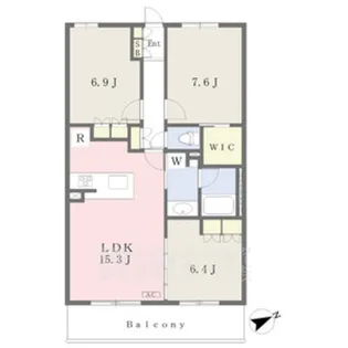 Residence d’ 東山【4階】の間取り