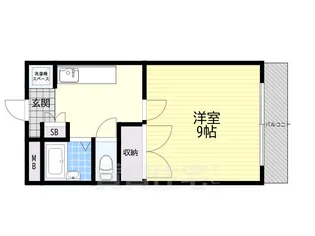 メゾン小百合園【2階】の間取り