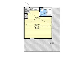 サンパレス21上ヶ原【1階】の間取り