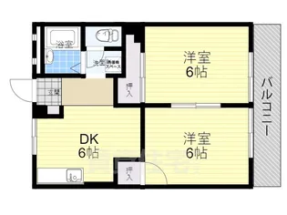 信雄マンション【3階】の間取り