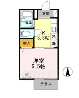 Step夙川【1階】の間取り