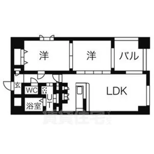 グランデージ泉【8階】の間取り