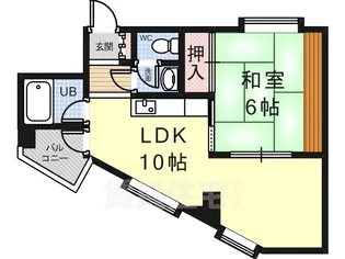 ファミティ弐番館【3階】の間取り