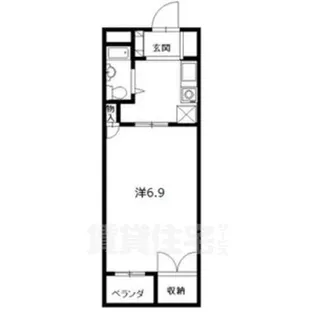 シャトー星ヶ丘【3階】の間取り