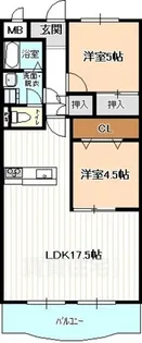 グランドハイツカトレア【4階】の間取り
