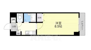 APEX FLAT R【6階】の間取り