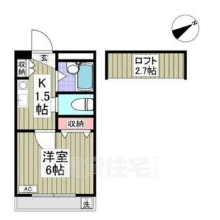 Kフレール【2階】の間取り