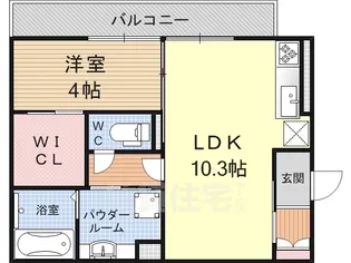 Le ciel2【1階】の間取り