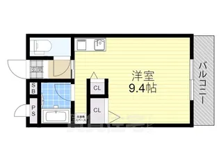 ブライトソレム3【2階】の間取り