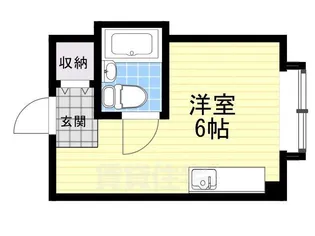 グランドハイツ喜連【5階】の間取り
