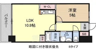 ドーマ泉大津【2階】の間取り