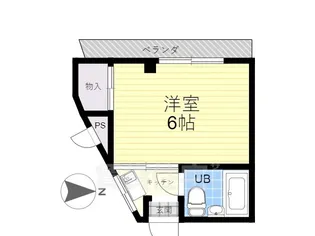 ハイツプリメーロ【3階】の間取り