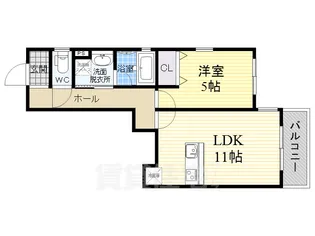 UP GRAND神崎川【3階】の間取り