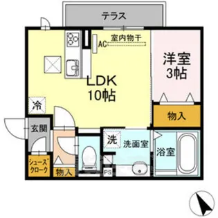 Grace【1階】の間取り