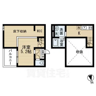 i・Room並木(アイルームナミキ)【2階】の間取り