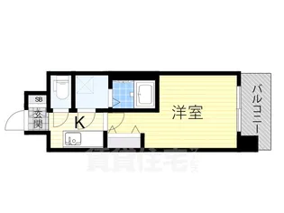 1Kの間取り画像