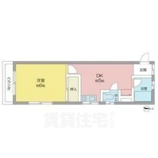 サンシティ南明【3階】の間取り