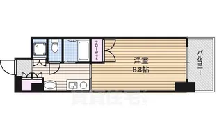 HF久屋大通レジデンス【8階】の間取り