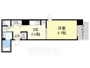 セノアタワー泉【15階】の間取り