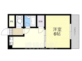 大阪府大阪市城東区野江1丁目【マンション】の間取り