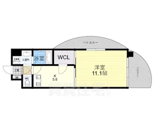 グレース門戸荘2【3階】の間取り